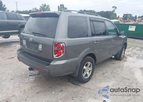 2007 Honda Pilot Ex-L from USA, damaged, VIN 5FNYF28597B010163